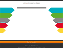 Tablet Screenshot of onlinevideoconvert.com
